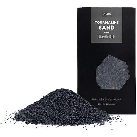Песок Tourmaline Sand (Черный, 1 кг), изображение 2 - GOODMi