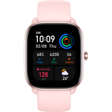 Часы Amazfit GTS 4 Mini Pink, Цвет, заявленный производителем: Flamingo Pink - GOODMi