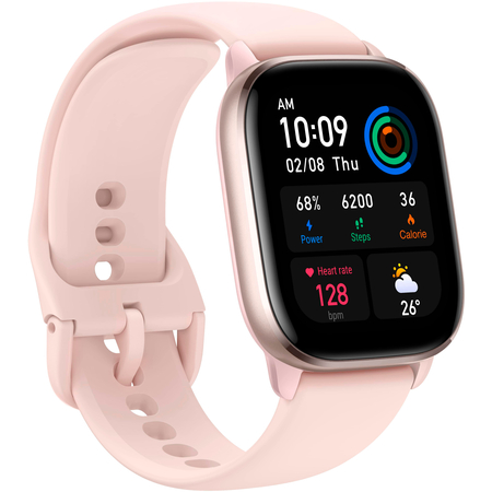 Часы Amazfit GTS 4 Mini Pink, Цвет, заявленный производителем: Flamingo Pink, изображение 3 - GOODMi