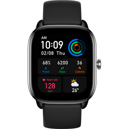 Часы Amazfit GTS 4 Mini Black, Цвет, заявленный производителем: Midnight Black - GOODMi