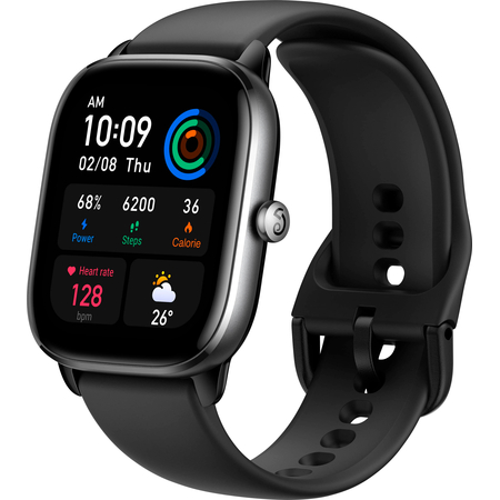 Часы Amazfit GTS 4 Mini Black, Цвет, заявленный производителем: Midnight Black, изображение 2 - GOODMi