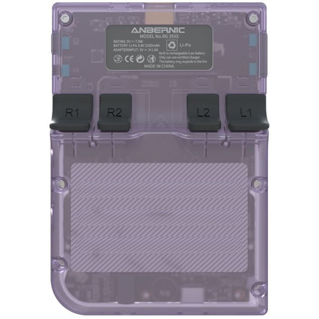Портативная игровая консоль Anbernic RG35XX (64Gb+128Gb) (Игры от NES/SNES/SMD/PS1/GameBOY) Purple, Цвет: Фиолетовый, изображение 2 - GOODMi