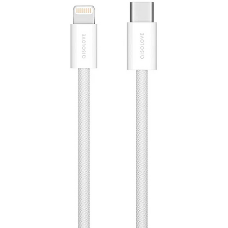 Кабель SOLOVE DW6 Type-C/Lightning 20W PD 1 м Grey, Цвет: Серый - GOODMi