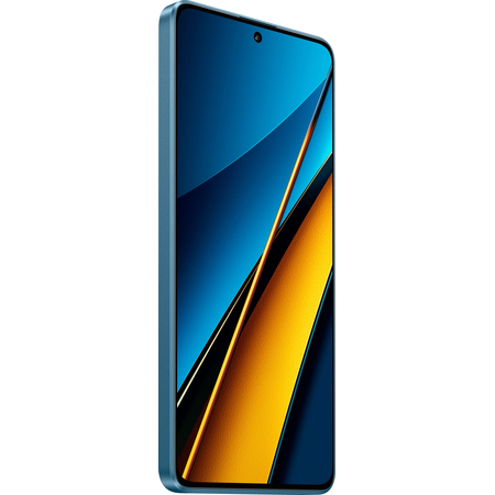 Смартфон POCO X6 5G 8/256Gb синий, Цвет: Blue / Синий, Оперативная память: 8 Гб, Встроенная память: 256 Гб, изображение 4 - GOODMi