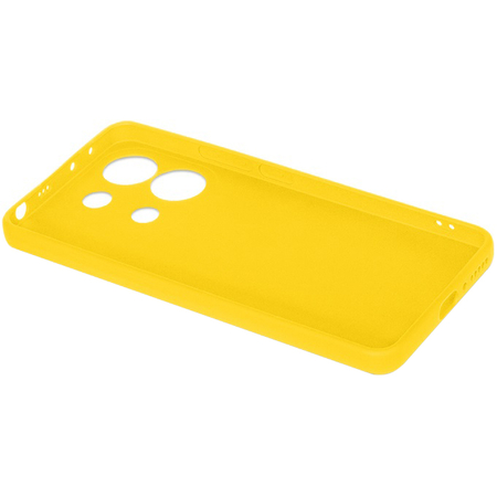 Чехол-накладка силиконовый для Redmi Note 13 (4G) желтый, Основной цвет: Желтый, изображение 3 - GOODMi