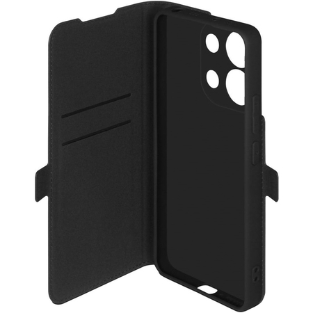 Чехол-книжка для Redmi Note 13 (4G) черный, Основной цвет: Черный, изображение 2 - GOODMi