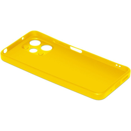 Чехол-накладка силиконовый для Poco M6 Pro (5G) желтый, Основной цвет: Желтый, изображение 3 - GOODMi