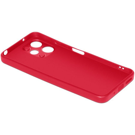 Чехол-накладка силиконовый для Poco M6 Pro (5G) красный, Основной цвет: Красный, изображение 3 - GOODMi