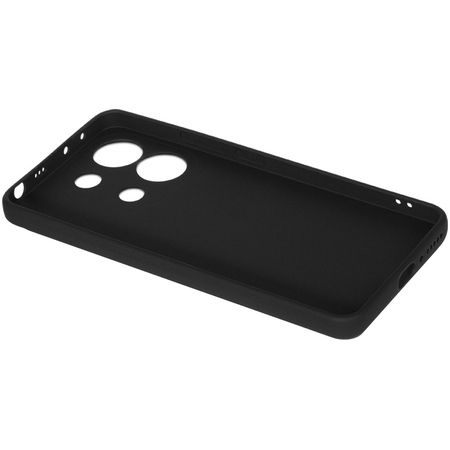 Чехол-накладка силиконовый для Redmi Note 13 (4G) черный, Основной цвет: Черный, изображение 3 - GOODMi