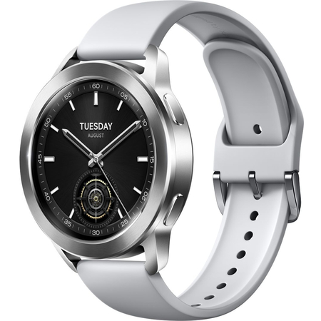 Часы Xiaomi Watch S3 (BHR7873GL) Silver, Цвет, заявленный производителем: Silver, изображение 2 - GOODMi
