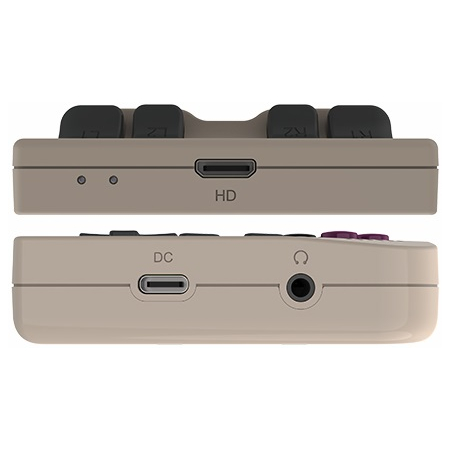 Портативная игровая приставка Anbernic RG35XX (64Gb+128Gb) (Игры от NES/SNES/SMD/PS1/GameBOY) Beige, изображение 5 - GOODMi