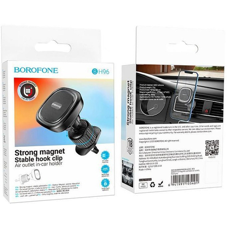 Магнитный держатель Borofone BH96 (Черный), изображение 7 - GOODMi