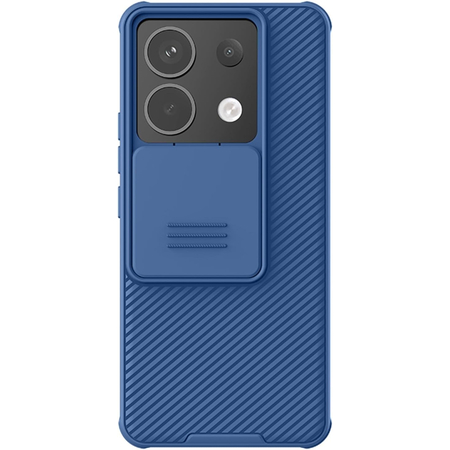 Чехол-накладка Nillkin силиконовая CamShield для Redmi Note 13 Pro синий, Основной цвет: Синий - GOODMi