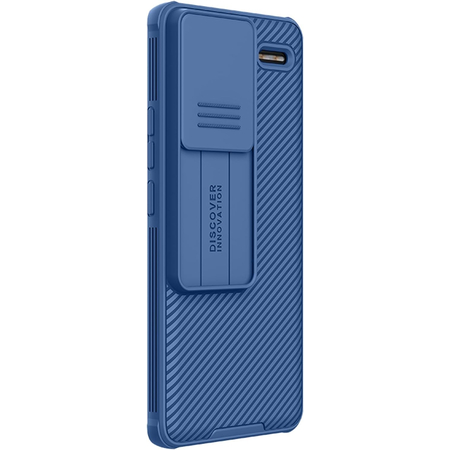 Чехол-накладка Nillkin силиконовая CamShield для Redmi Note 13 Pro Plus синий, Основной цвет: Синий, изображение 2 - GOODMi