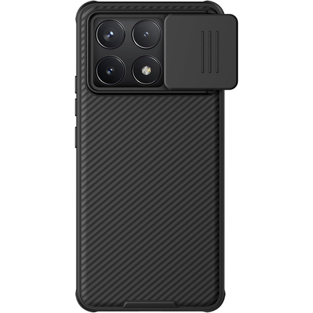 Чехол-накладка Nillkin силиконовая CamShield Magnetic для POCO X6 Pro черный - GOODMi