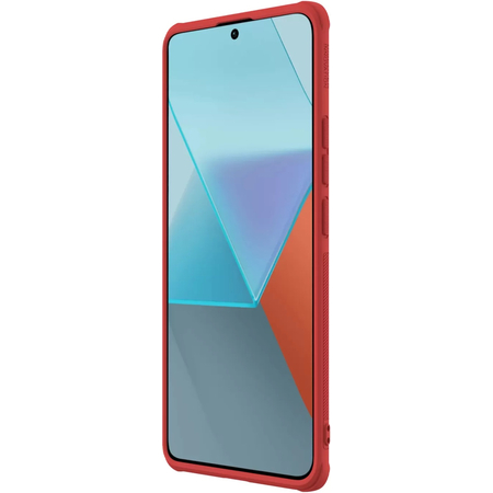 Чехол-накладка Nillkin силиконовая FrostedShield для Redmi Note 13 Pro Plus красный, Основной цвет: Красный, изображение 5 - GOODMi
