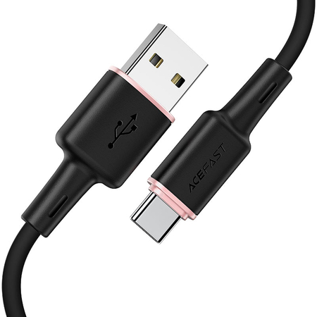 Кабель Acefast C2-04 USB-A - Type-C 1.2м Black, изображение 2 - GOODMi