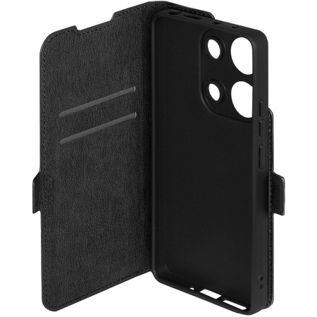 Чехол-книжка для Redmi Note 13 Pro 4G черный, изображение 3 - GOODMi