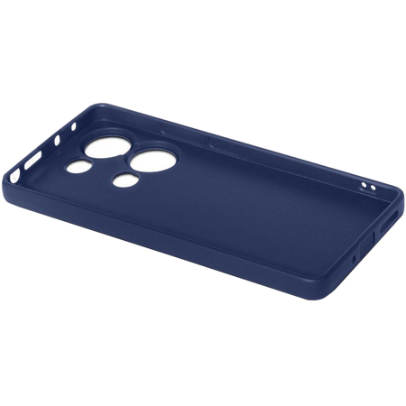 Чехол-накладка силиконовая для POCO M6 Pro/Redmi Note 13 Pro 4G синий, Основной цвет: Синий, изображение 3 - GOODMi