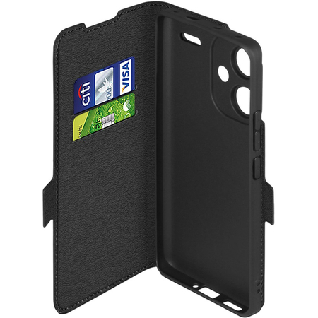 Чехол-книжка для Redmi Note 13 Pro Plus черный, изображение 4 - GOODMi