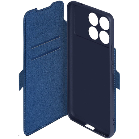 Чехол-книжка для POCO X6 Pro 5G синий, Основной цвет: Синий, изображение 3 - GOODMi