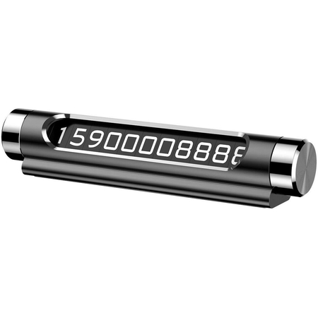 Автовизитка Baseus Parking Number Card (Черная), изображение 3 - GOODMi