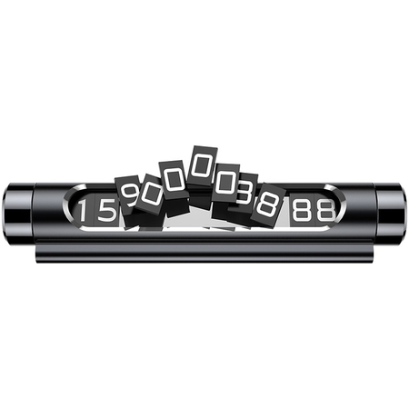 Автовизитка Baseus Parking Number Card (Черная), изображение 4 - GOODMi