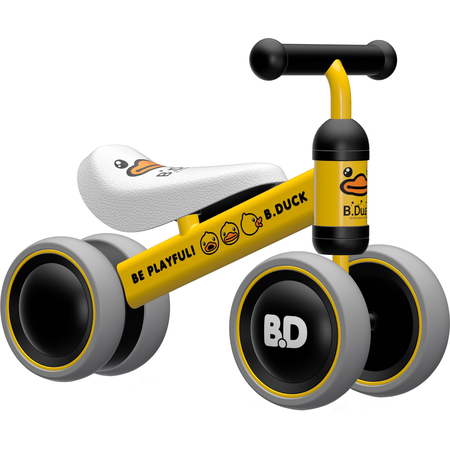 Беговел Детский Luddy B.Duck Mini Bike Yellow, изображение 2 - GOODMi