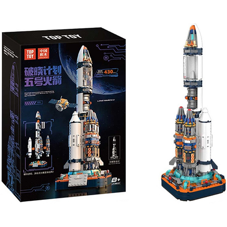 Конструктор Аэрокосмическая станция JAKI Space Rocket (JK8501), изображение 3 - GOODMi