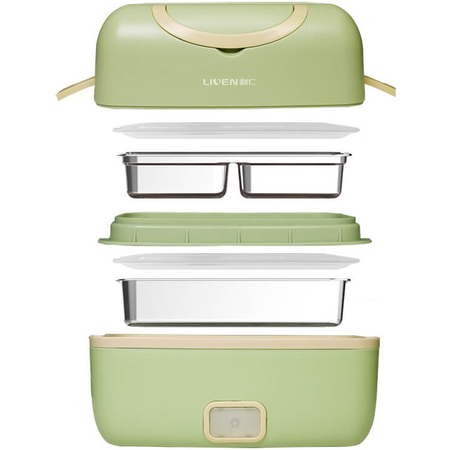 Ланчбокс с подогревом Liven FH-18 Green, изображение 3 - GOODMi