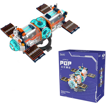 Конструктор JAKI Space Collection Orbital Station, изображение 2 - GOODMi