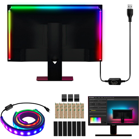 Светодиодная лента Skydimo Light strip Ambilight 27", изображение 2 - GOODMi
