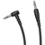 AUX кабель Borofone BL10 угловой 1м Black, Цвет: Черный - GOODMi