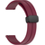 Ремешок силиконовый 20mm с магнитной застежкой бордовый, Основной цвет: Бордовый - GOODMi