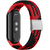 Текстильный ремешок для Xiaomi Mi Band 8 Красный с магнитной застежкой, Основной цвет: Красный - GOODMi