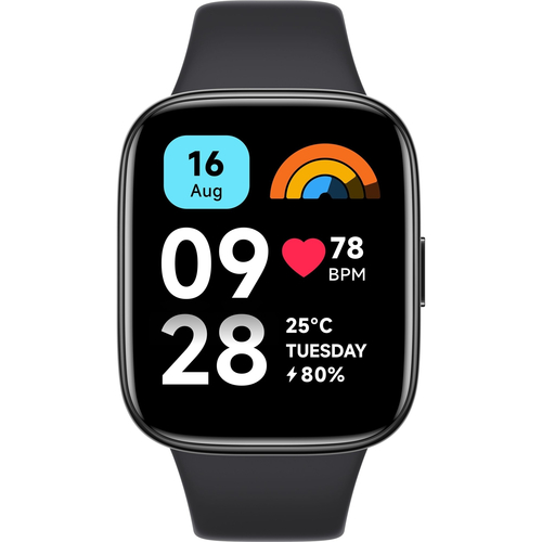 Часы Redmi Watch 3 Active Black, Цвет, заявленный производителем: Black - GOODMi