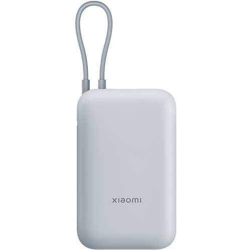 Внешний аккумулятор Xiaomi Power Bank With Cable USB-C 10000mAh Pocket Version (P15ZM) Blue, Цвет: Голубой - GOODMi
