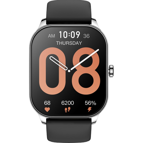 Часы Amazfit Pop 3S Silver, Цвет, заявленный производителем: Silver - GOODMi