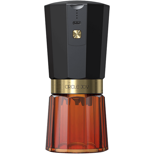 Кофемолка Circle Joy Electric Coffee Grinder (CJ-EG05) Black-Amber - GOODMi