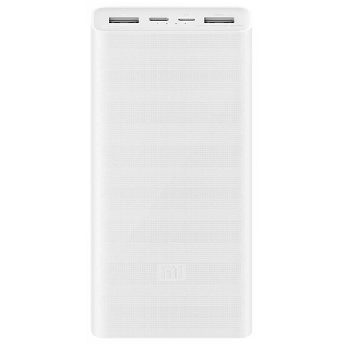Внешний аккумулятор Xiaomi Mi Power Bank 3 White (PLM18ZM) - GOODMi