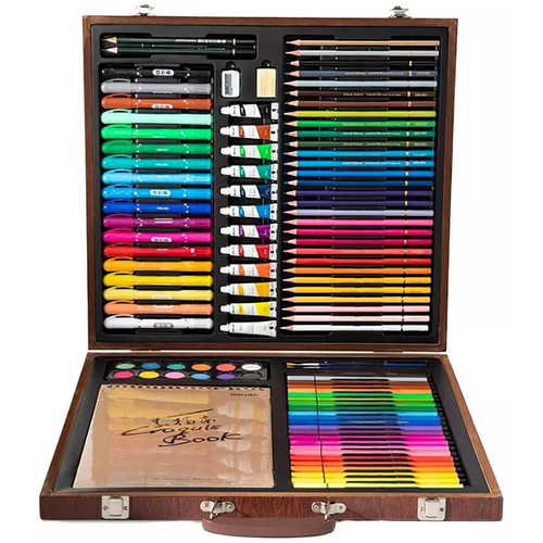 Набор для рисования DELI Painting Set Wooden Box - GOODMi