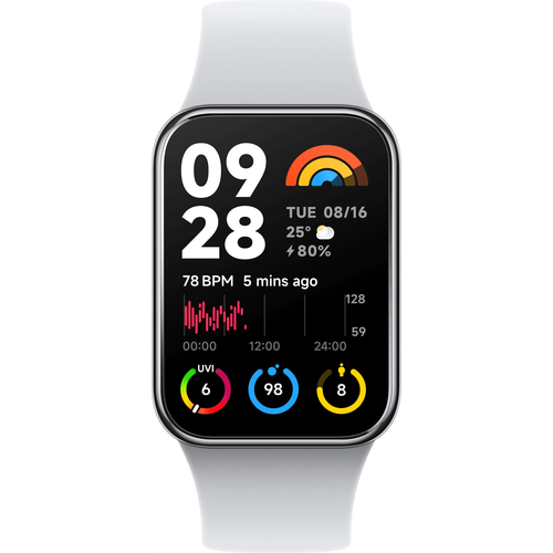 Фитнес-браслет Xiaomi Smart Band 8 Pro Grey, Цвет, заявленный производителем: Grey - GOODMi