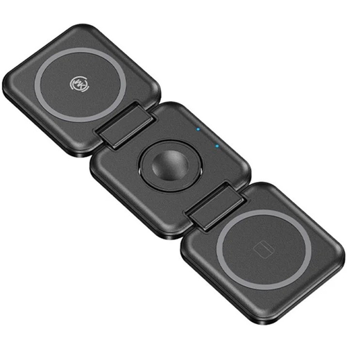 Беспроводное магнитное зарядное устройство 3 в 1 WEKOME WP-U174 Black - GOODMi