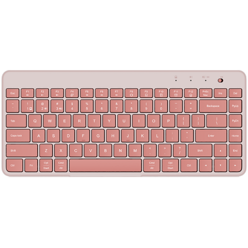 Клавиатура беспроводная Xiaomi Mi Dual Mode Wireless Keyboard (XMBXJP01YM) Pink, Цвет: Розовый - GOODMi