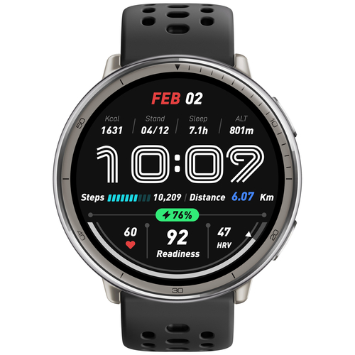 Часы Amazfit Active 2 Round Black - GOODMi