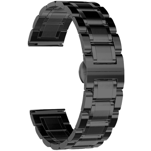 Ремешок для часов 22mm CigaDesign Black крупное плетение - GOODMi