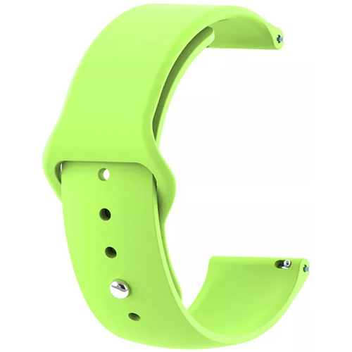 Ремешок силиконовый 22mm зеленый - GOODMi