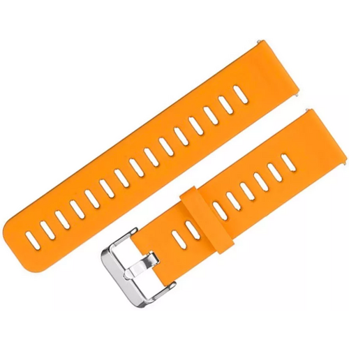 Ремешок силиконовый 22mm оранжевый - GOODMi