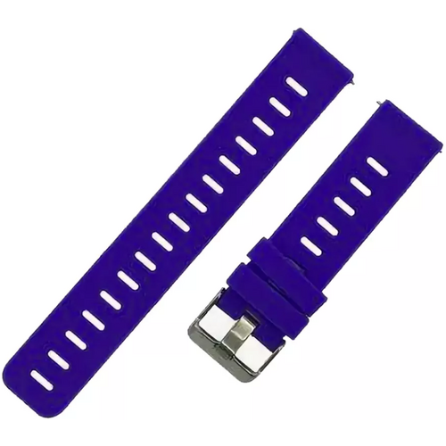 Ремешок силиконовый 22mm фиолетовый - GOODMi