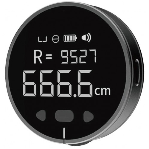 Умная рулетка Duka Small Q Ruler Black - GOODMi